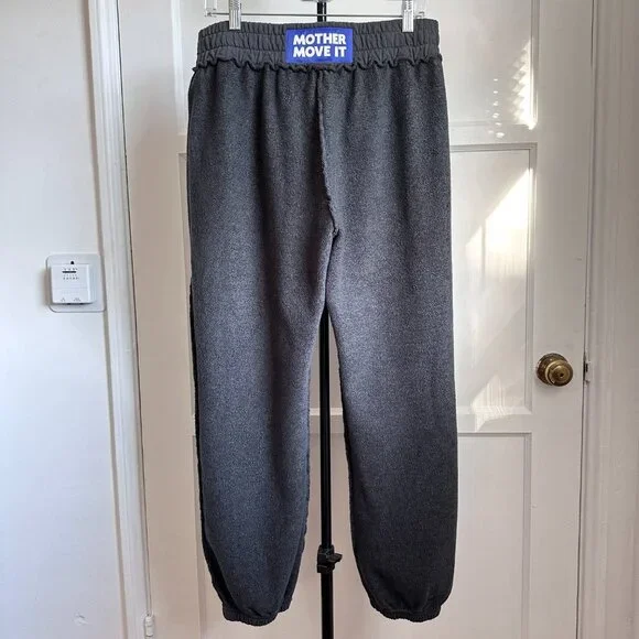 NWT MOTHER DENIM Women's Knock Out Ankle Pant Faded Black 100% Cotton L $188 - Picture 14 of 15